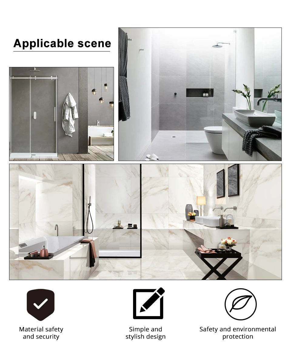 Black & Gold Brass 2-Way Concealed Shower Valve Mixer