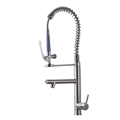 Luxury Black Bronze 360° Rotating Kitchen Mixer Faucet – Single Handle