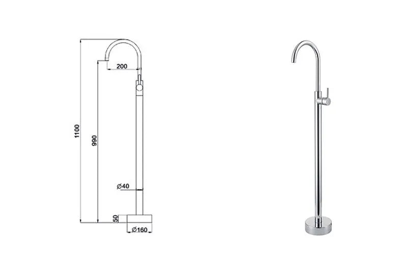 Luxury Brass Basin Faucet Single Handle Hot Cold Mixer Tap Gold