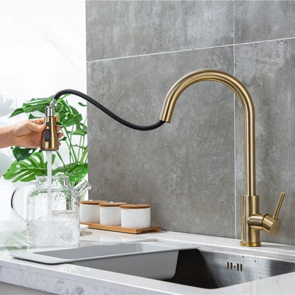 Touch Kitchen Faucet Pull-Out Mixer 360°