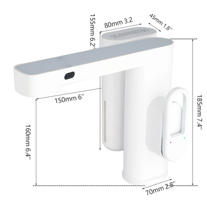 Touchless Sensor Faucet with Foam Soap Dispenser Basin Mixer Tap