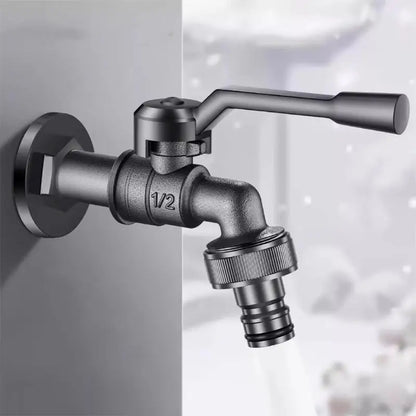 Freeze Proof Dual Outlet Garden Faucet Zinc Alloy G1/2 Tap Valve