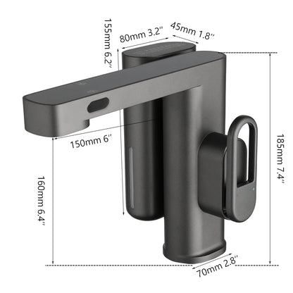 Touchless Sensor Faucet with Foam Soap Dispenser Basin Mixer Tap