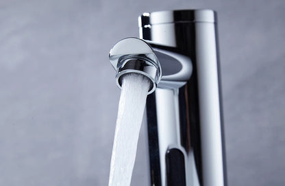Automatic Sensor Faucet Hot Cold Touchless Basin Tap Chrome