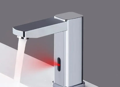 Automatic Infrared Sensor Basin Faucet Touchless Bathroom Tap