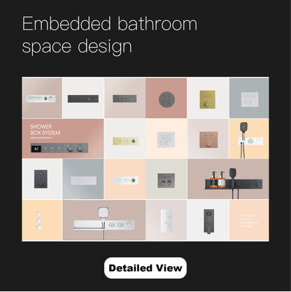 Luxury digital display brass grey kitchen faucet pull-out design waterfall water outlet single handle Cold & Hot 2 control Tap