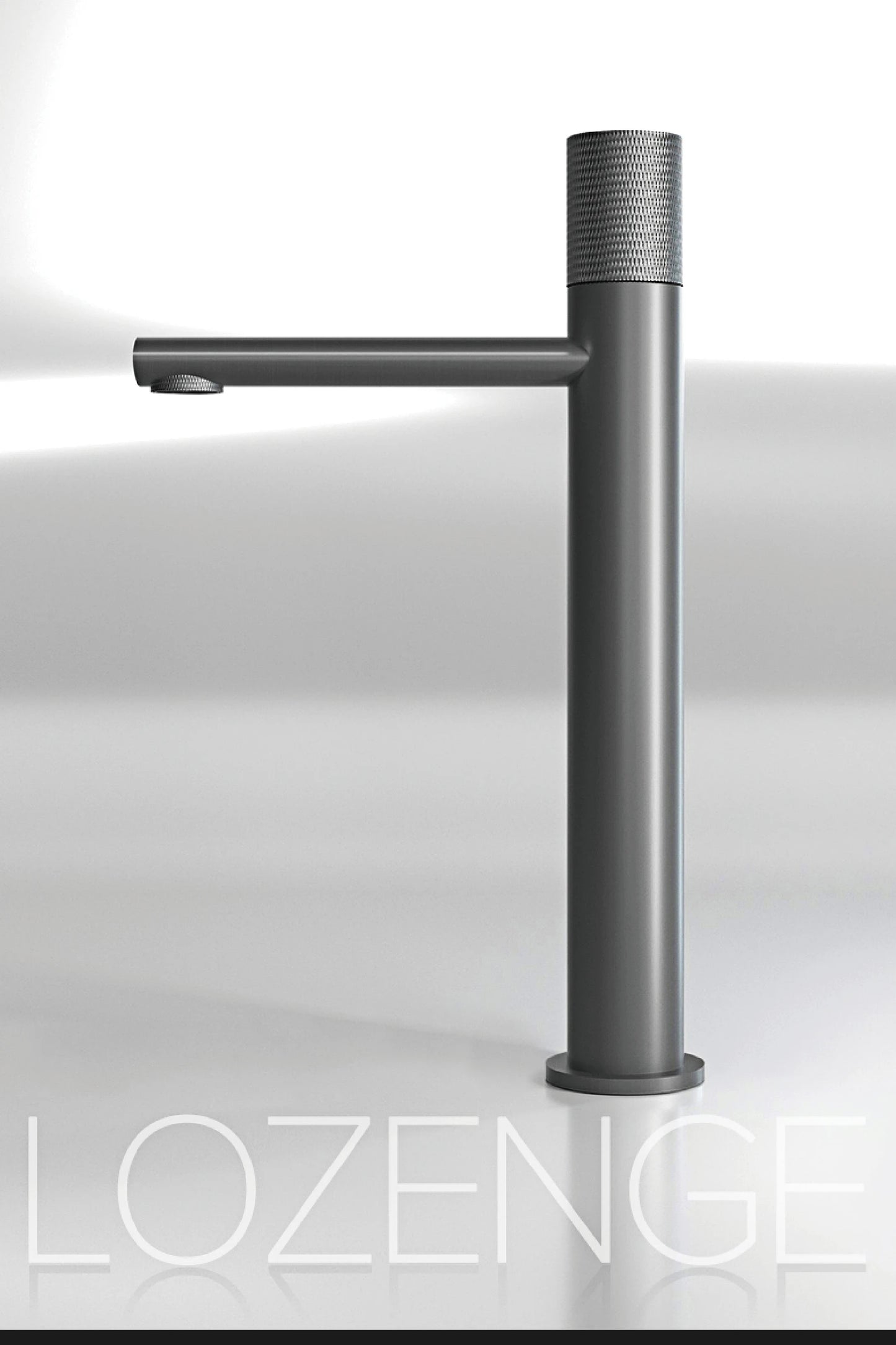 Aitana Black Brass Bathroom Faucet – Hot & Cold, Single Hole