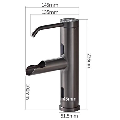 Smart Sensor Faucet with Soap Dispenser Touchless Basin Tap