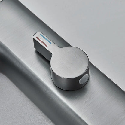 Smart Sensor LED Faucet Touchless Hot Cold Basin Mixer Tap