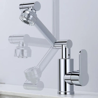 360° Rotating Robotic Arm Faucet Dual Mode Water Saver Tap