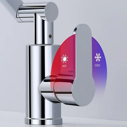 360° Rotating Robotic Arm Faucet Dual Mode Water Saver Tap