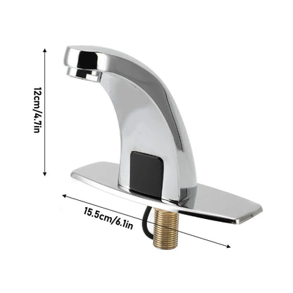 Automatic Sensor Bathroom Faucet Touchless Water Saving Tap