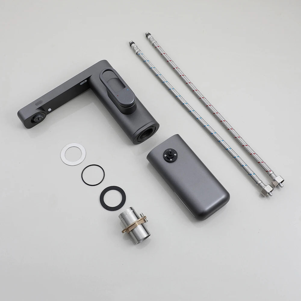 Touchless Sensor Faucet with Foam Soap Dispenser Basin Mixer Tap