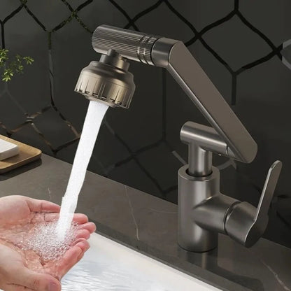 360° Rotating Robotic Arm Faucet Dual Mode Water Saver Tap