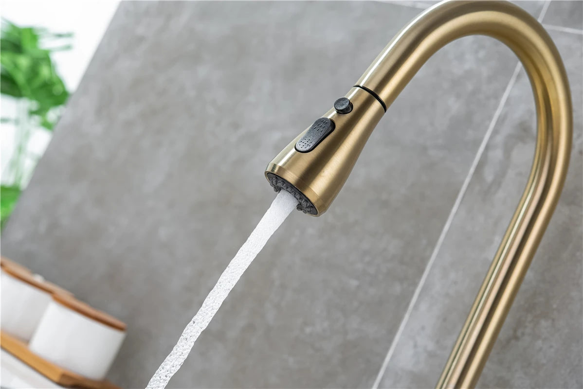 Touch Kitchen Faucet Pull-Out Mixer 360°