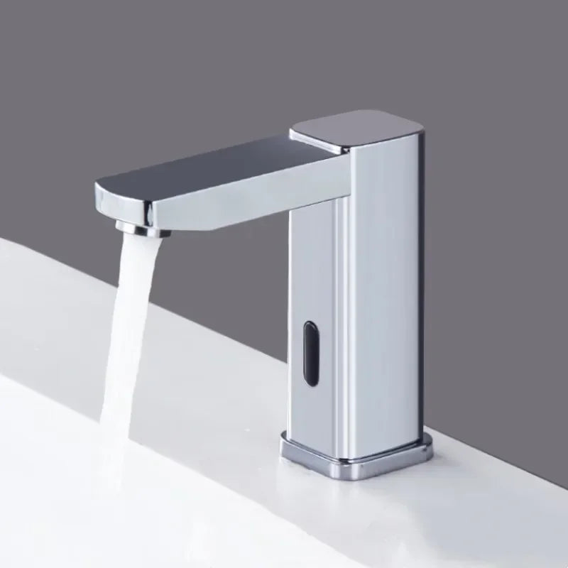 Automatic Infrared Sensor Basin Faucet Touchless Bathroom Tap