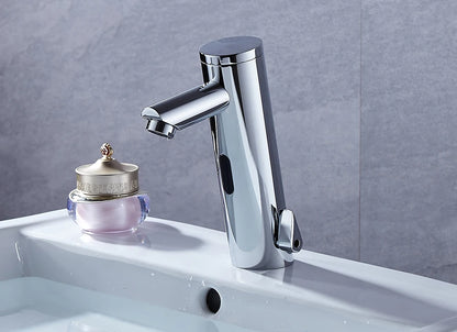 Automatic Sensor Faucet Hot Cold Touchless Basin Tap Chrome