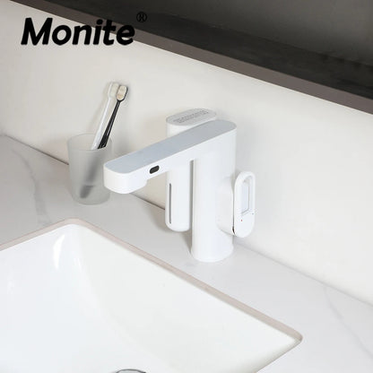 Touchless Sensor Faucet with Foam Soap Dispenser Basin Mixer Tap