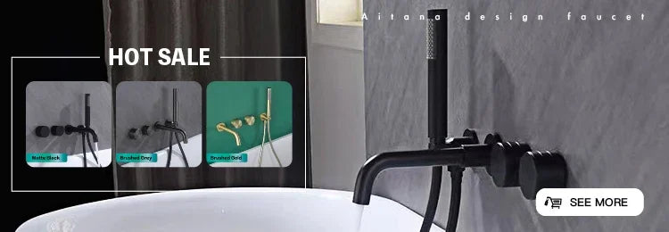 Luxury Gun Gray Brass Kitchen Faucet – Digital Touchless Pull-Out Mixer