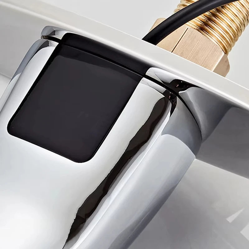 Automatic Sensor Bathroom Faucet Touchless Water Saving Tap